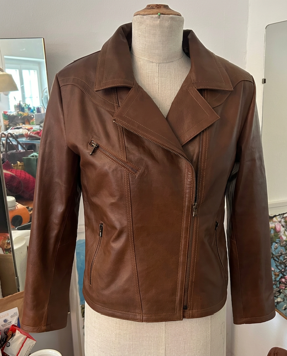 Lederjacke von Nadel, Karen Wolf