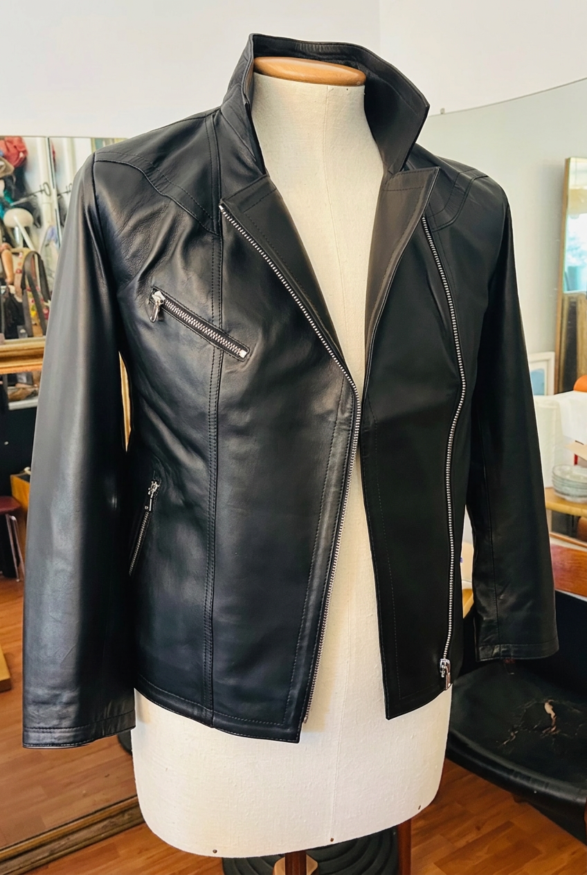 Lederjacke von Nadel, Karen Wolf