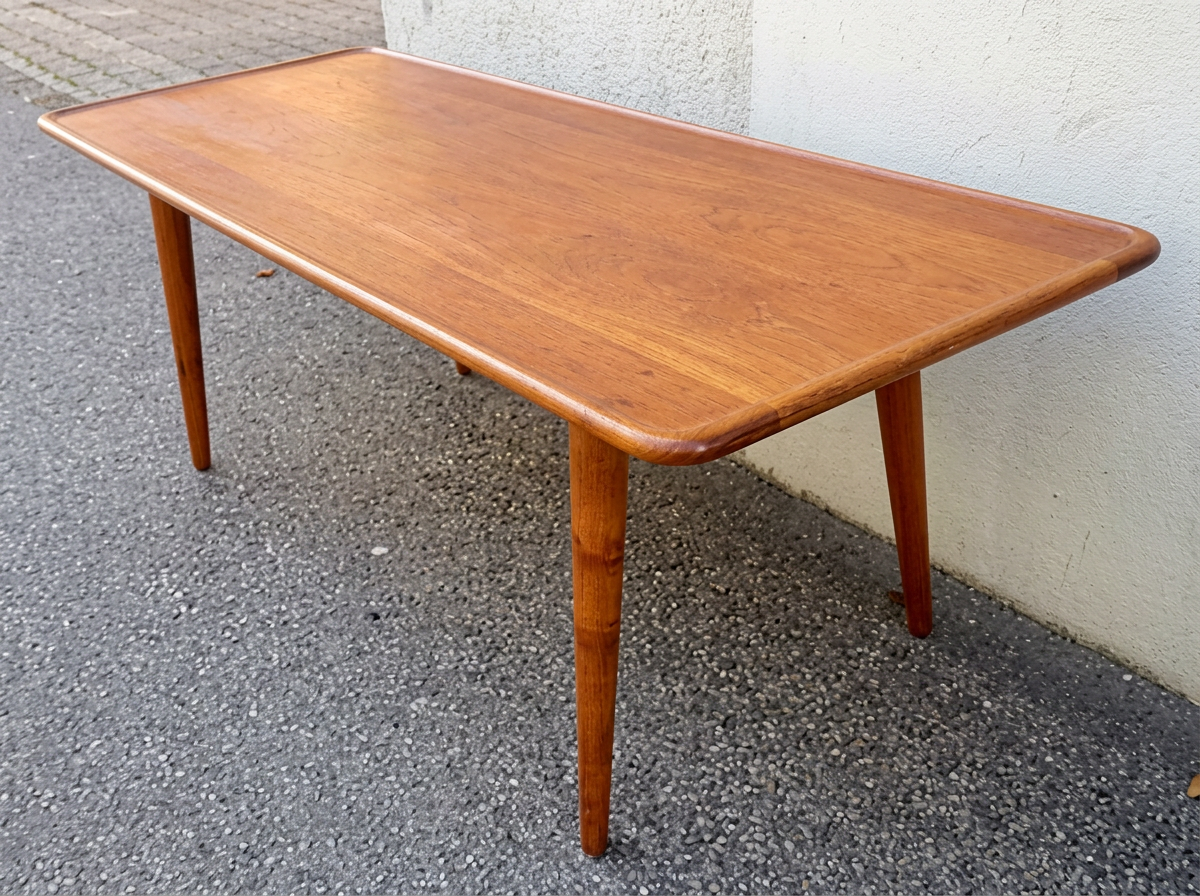 Coffee-Table aus Teakholz von BAUM, Fredy Fritz