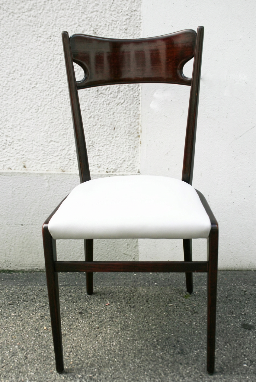 Teakholz-Stuhl von BAUM, Fredy Fritz